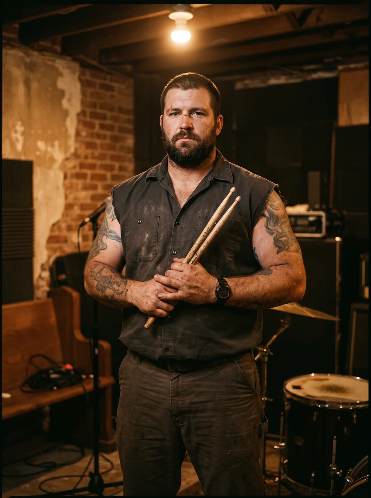 Kellum Riordan, drums